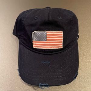 American Flag ball cap / hat American Beauty Navy Blue